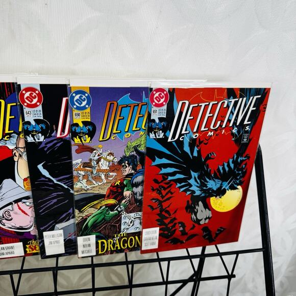 Detective Comics ft Batman 638-643 650-659 lot Vs Sam Kieth Travis Charest Cover - Picture 4 of 7